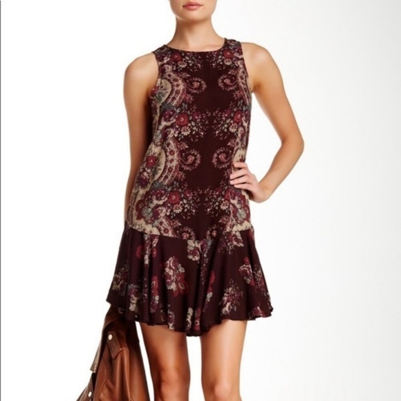 NWT Free People Dobby Dot Dress Size M - Picture 1 of 3
